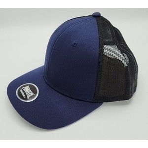 Outdoor Cap Proflex Snapback Mesh Back Blue/Black Hat NEW